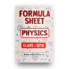 12th physics formulas sheets