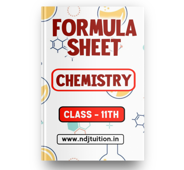11th Chemistry Formula Sheet