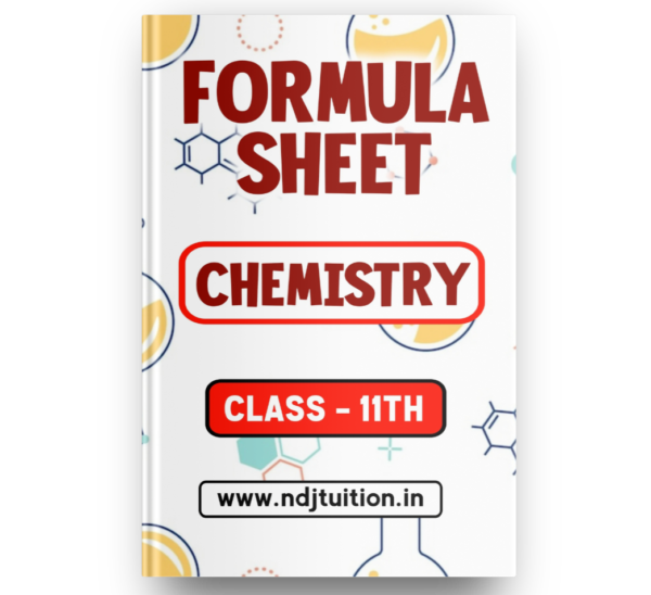 11th Chemistry Formula Sheet